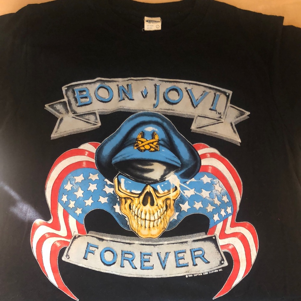 Bon Jovi Vintage 1989 Band Tee